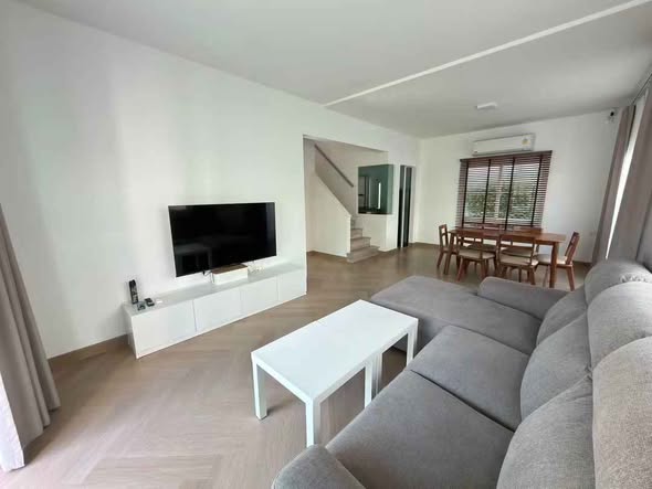 living room and bedroom of Villaggio Srinakarin-Bangna 2