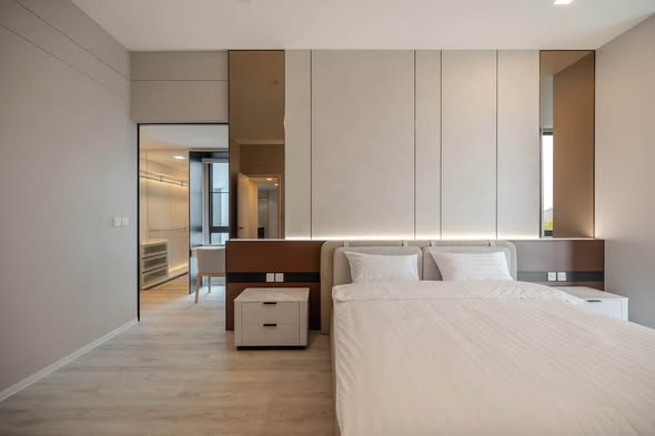bedroom and room interior of VIVE กรุงเทพกรีฑา
