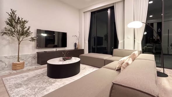 living room of VIVE กรุงเทพกรีฑา