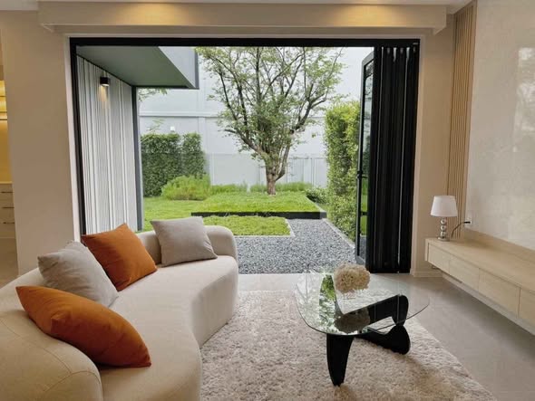 living room and bedroom and room interior of VIVE กรุงเทพกรีฑา