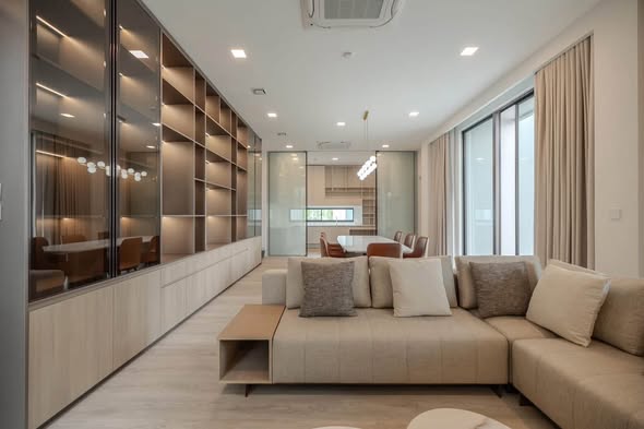 living room and room interior of VIVE กรุงเทพกรีฑา