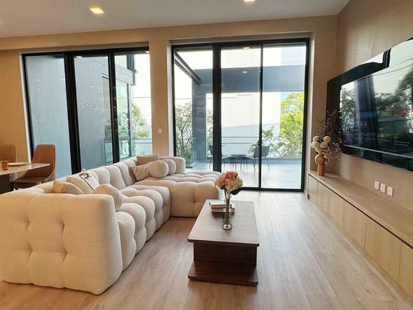 living room and room interior of VIVE กรุงเทพกรีฑา