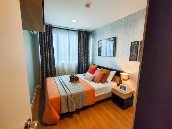 bedroom of VOQUE Place Sukhumvit 107 – Bearing 2 : โว้ค เพลส สุขุมวิท 107 – แบริ่ง 2