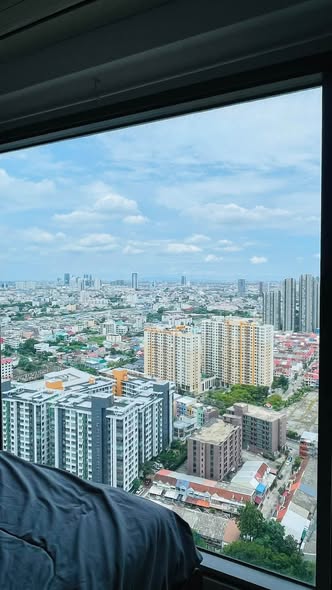 bedroom of Whizdom Connect Sukhumvit