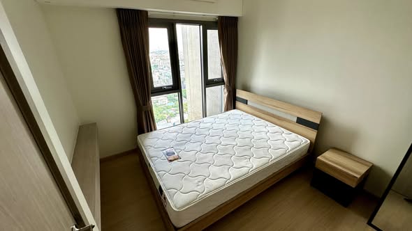 bedroom of Whizdom Connect Sukhumvit