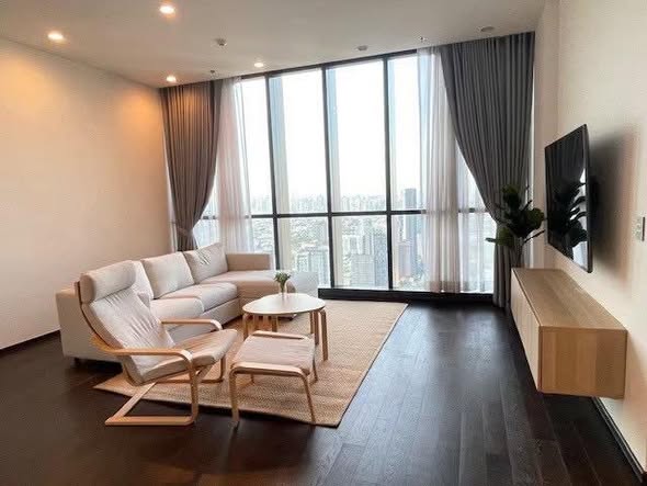 living room of Whizdom Essence Sukhumvit วิสซ์ดอม เอสเซ้นส์ สุขุมวิท