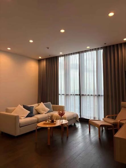living room and room interior of Whizdom Essence Sukhumvit วิสซ์ดอม เอสเซ้นส์ สุขุมวิท