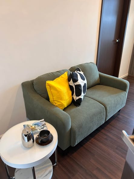 living room of Whizdom Inspire Sukhumvit วิสซ์ดอม อินสปาย สุขุมวิท