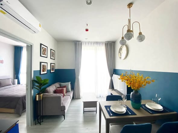 bedroom and living room of XT Ekkamai