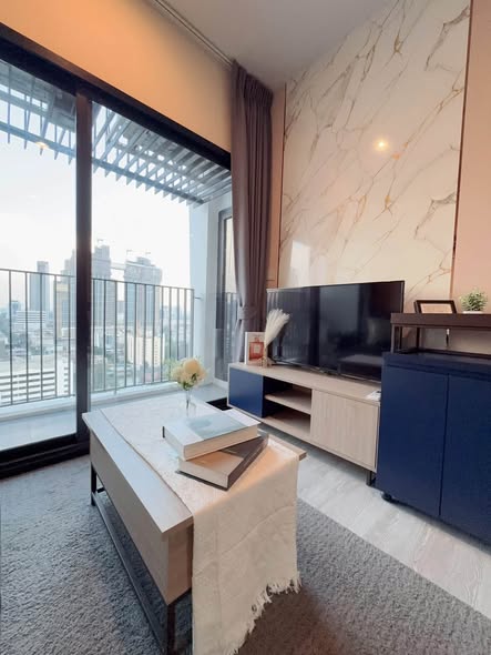 living room and bedroom of XT Ekkamai