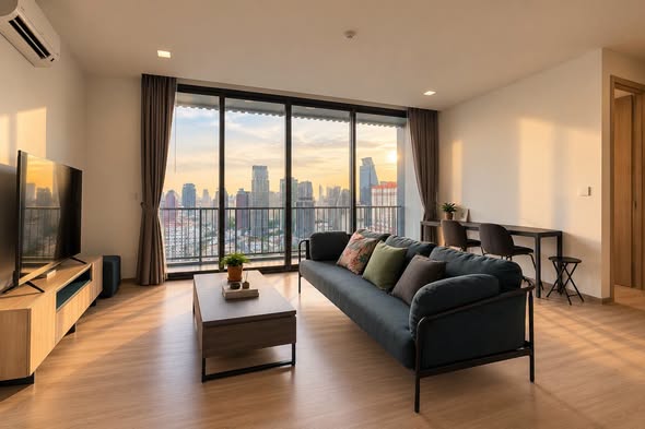 living room of XT Phayathai
